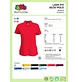 Fruit of the Loom Ladies Polo Blended Fabric