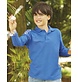 Fruit of the Loom Kids Long Sleeve Polo 65/35