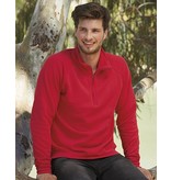 Fruit of the Loom Zip Neck Sweater