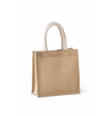 Kimood Shopper van jutecanvas - klein model