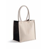 Kimood Shopper van katoen/jute - 17 L