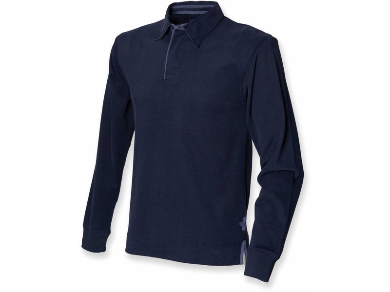 Front Row Collection Rugby Polo Long Sleeve