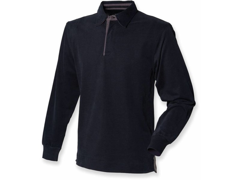 Front Row Collection Rugby Polo Long Sleeve