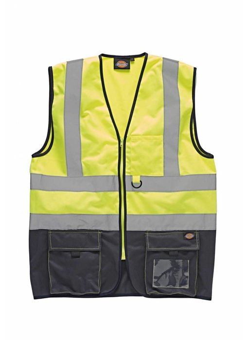 Dickies | DSA22021 | High Visibility Two Tone Waistcoat