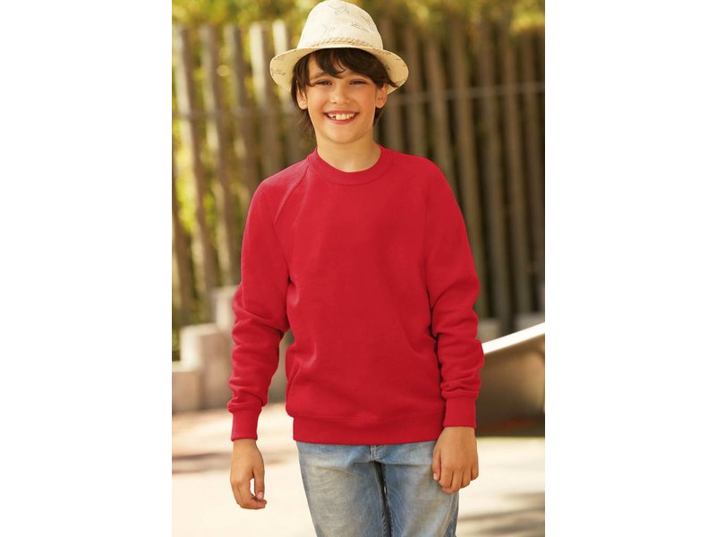 Fruit of the Loom Kids Raglan Sweater