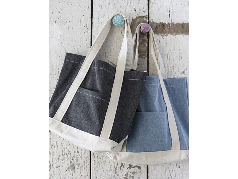 Bags by Jassz Canvas Denim Shopper