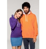 Kariban Dames Hoodie met capuchon in contrasterende kleur