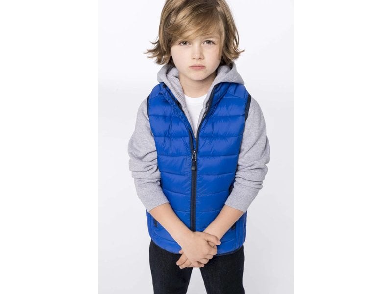 Kariban Kids' lightweight sleeveless down jacket