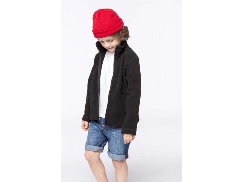 Kariban Kinderfleece met rits