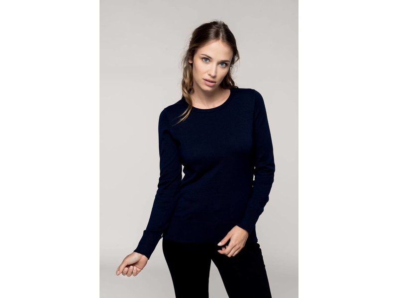 Kariban Ladies' Round Neck Jumper