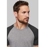 Proact Tweekleurig sport-t-shirt met korte mouwen volwassene Proact Tweekleurig sport-t-shirt met korte mouwen volwassene