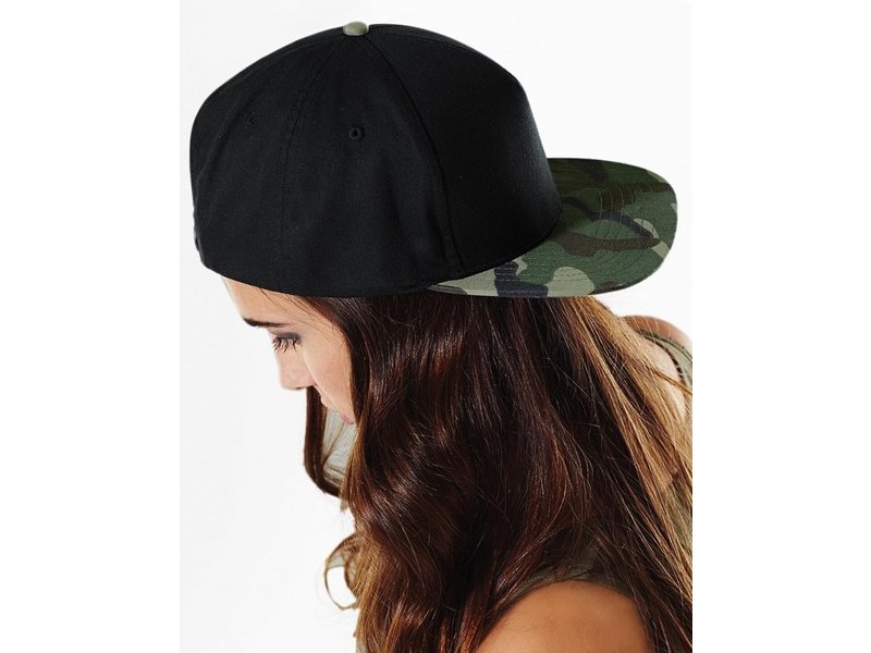 Beechfield Camo Snapback