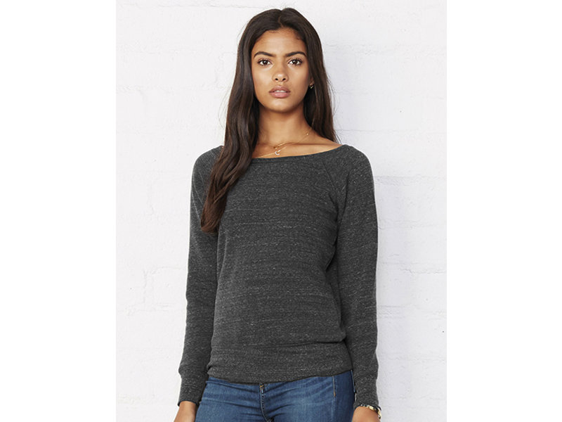 Bella + Canvas Mia Slouchy Wideneck Sweater