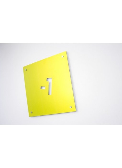 Kwestievanlef Aluminium bord (Dibond Budget) Groot (Enkelzijdig)