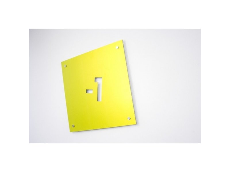 Aluminium bord (Dibond Budget) Klein (Enkelzijdig)