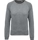 Kariban Dames Sweater BIO ronde hals raglanmouwen