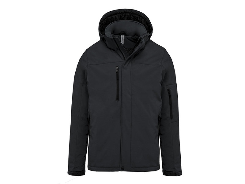 Kariban Gewatteerde softshell herenparka met capuchon