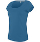 Kariban Dames T-Shirt korte mouwen met boothals