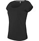 Kariban Dames T-Shirt korte mouwen met boothals