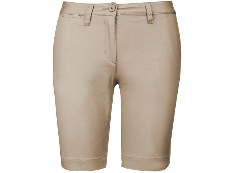 Kariban Dames chino bermudashorts