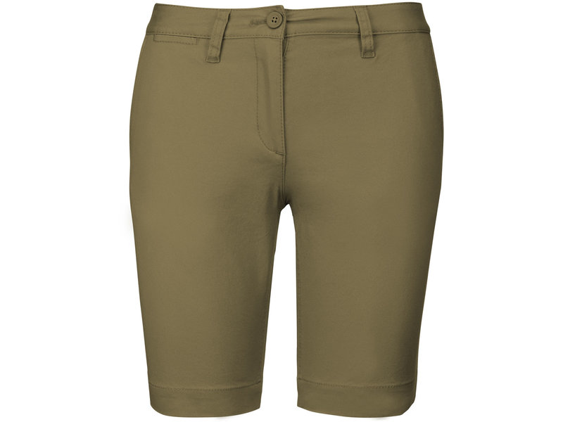 Kariban Dames chino bermudashorts