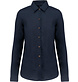 Kariban Damesoverhemd van linnen met lange mouwen Kariban Damesoverhemd van linnen met lange mouwen