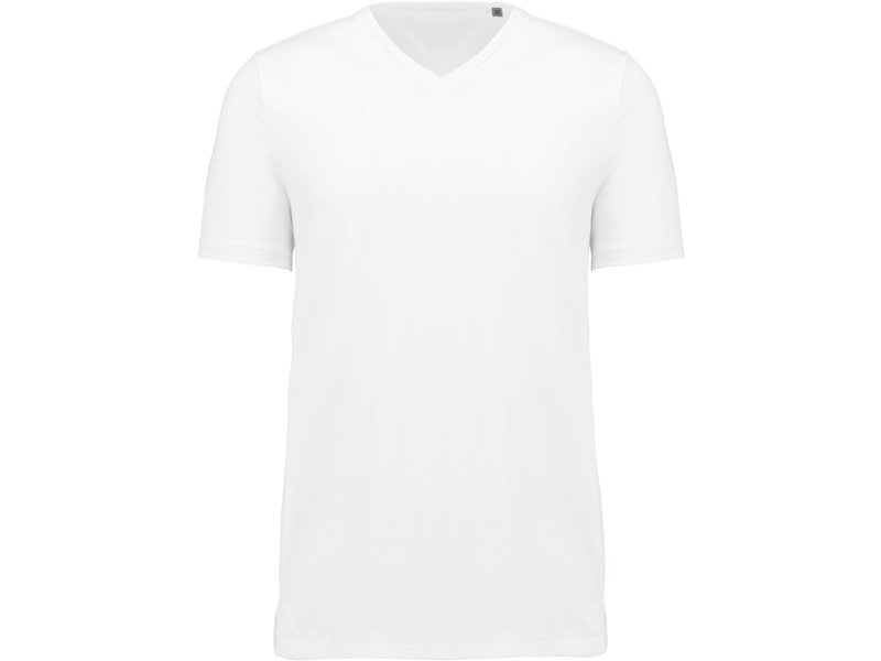 Kariban Heren-t-shirt Supima® V-hals korte mouwen