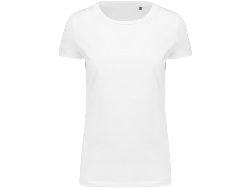 Kariban Dames-t-shirt Supima® ronde hals korte mouwen