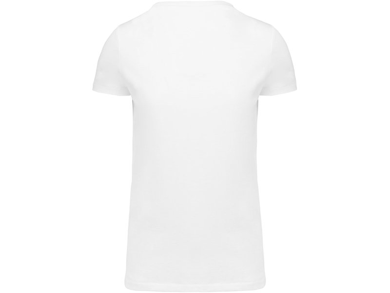 Kariban Dames-t-shirt Supima® ronde hals korte mouwen