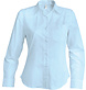 Kariban Dames oxford blouse lange mouwen