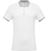 Kariban K258 | Piqué-herenpolo tweekleurig