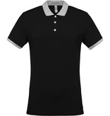 Kariban K258 | Piqué-herenpolo tweekleurig