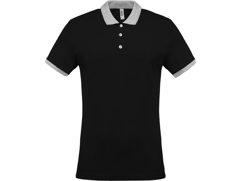 Kariban K258 | Piqué-herenpolo tweekleurig