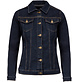 Kariban Ongevoerde damesjas van denim Kariban Ongevoerde damesjas van denim