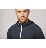 Proact 1/4 Zip Hooded Sports Sweater