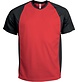 Proact Men's Bicolour Short Sleeve Crew Neck T-shirt