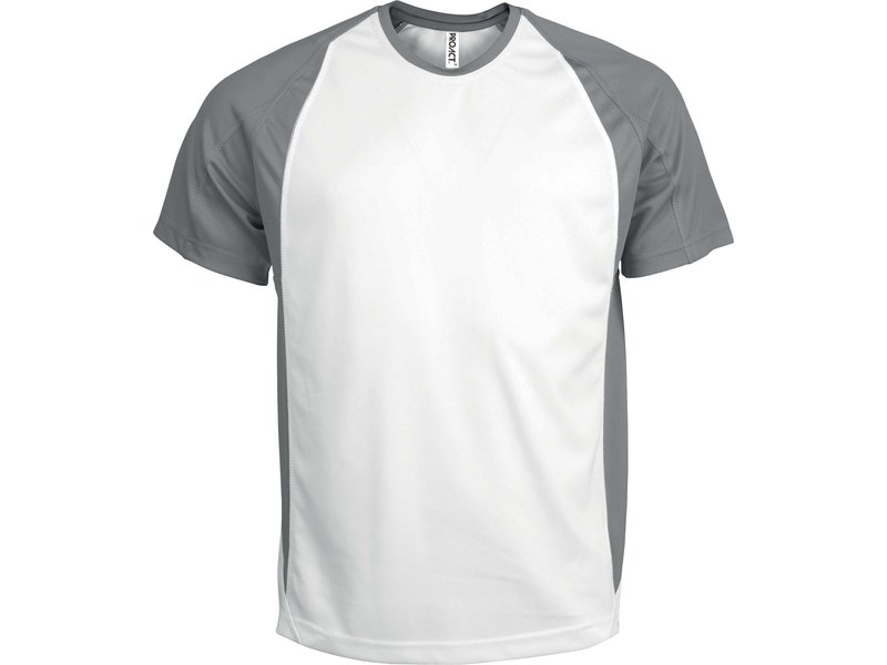 Proact Men's Bicolour Short Sleeve Crew Neck T-shirt