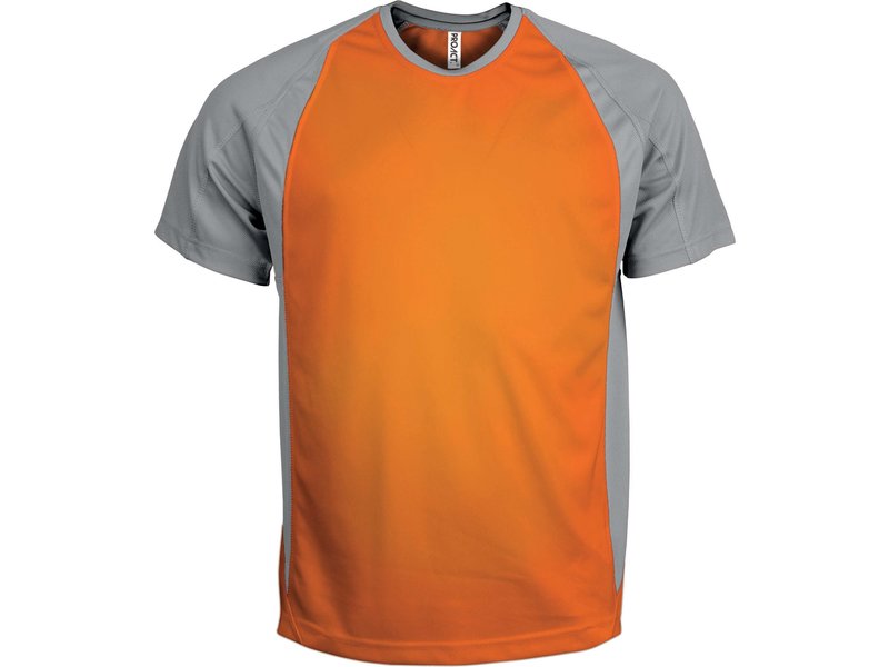 Proact Men's Bicolour Short Sleeve Crew Neck T-shirt