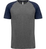 Proact Tweekleurig sport-t-shirt met korte mouwen volwassene Proact Tweekleurig sport-t-shirt met korte mouwen volwassene