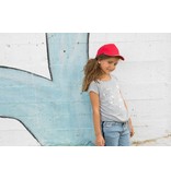 K-UP Kids Cap With Contrasting Sandwich Visor - 5 Panels