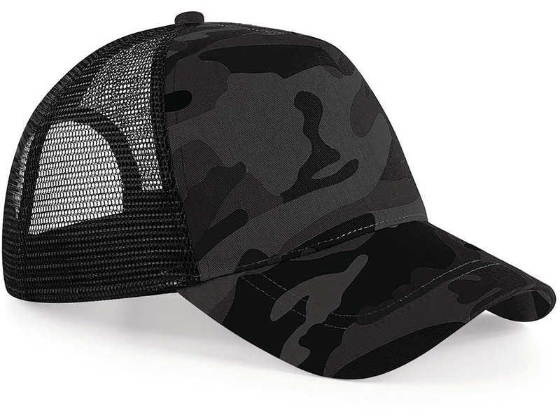 Beechfield Camo Snapback Trucker