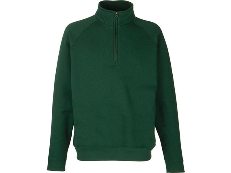 Fruit of the Loom Premium Zip Neck Sweater