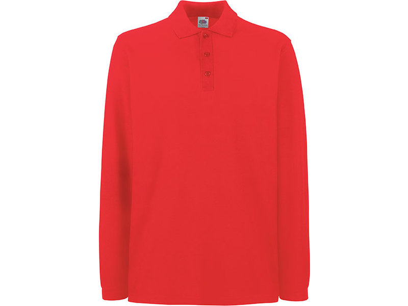 Fruit of the Loom Premium Long Sleeve Polo