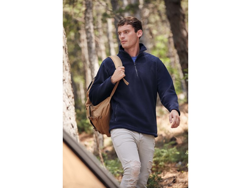 Fruit of the Loom Half Zip Fleece Pullover