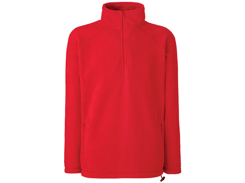 Fruit of the Loom Half Zip Fleece Pullover