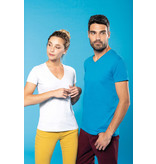 Kariban Heren-t-shirt BIO150 V-hals