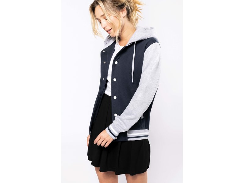 Kariban College jacket met capuchon unisex