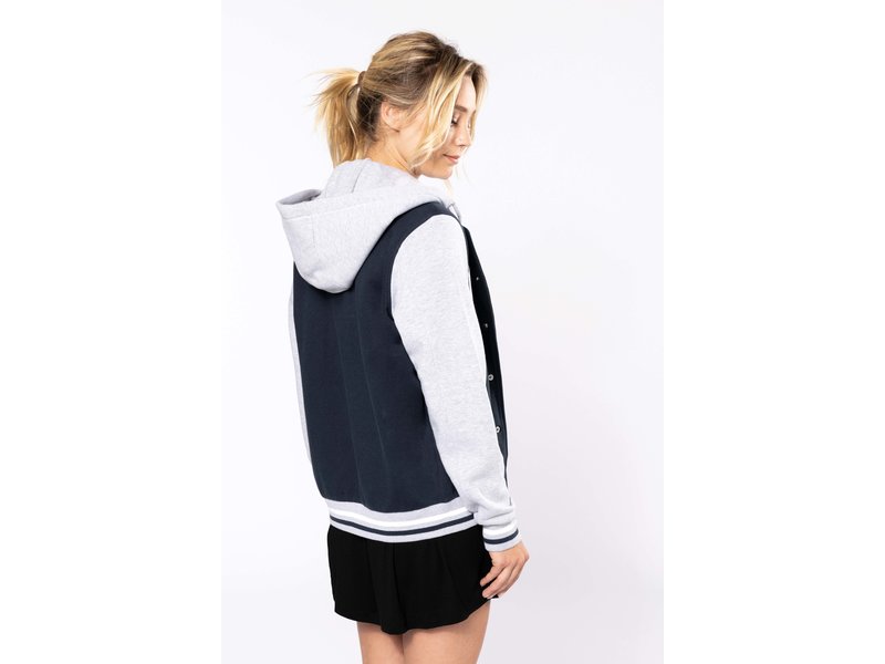 Kariban College jacket met capuchon unisex