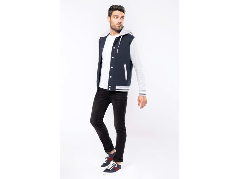 Kariban College jacket met capuchon unisex