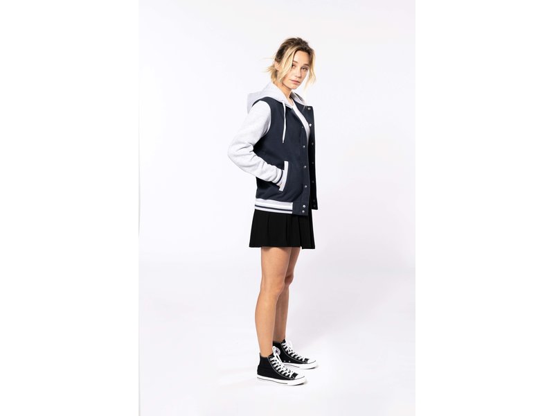 Kariban College jacket met capuchon unisex